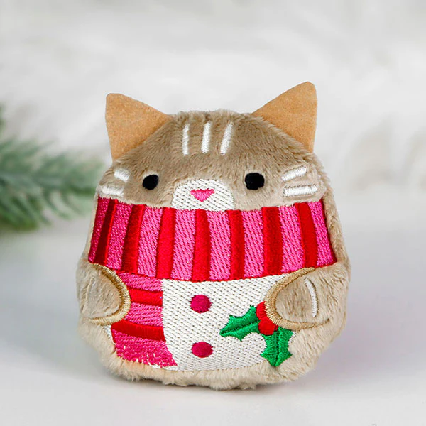 A Fluffy & Festive Animals (In-the-Hoop) Design Pack - Image 2