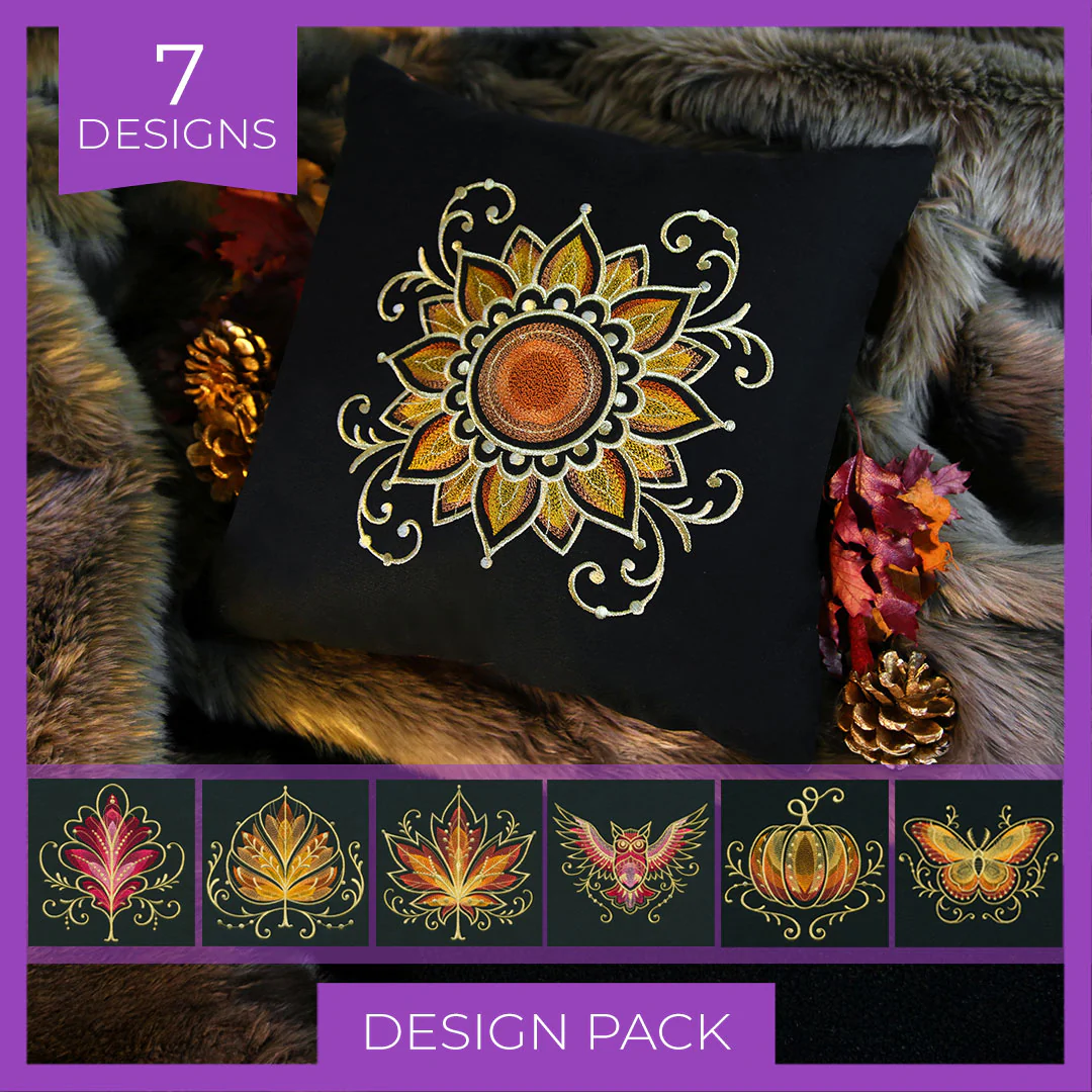 A Gilded Autumn Mirage Design Pack - Image 2