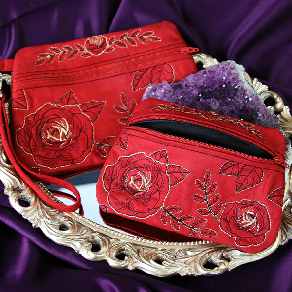 A Lined Zipper Pouch (In-the-Hoop) Design Pack - Image 6
