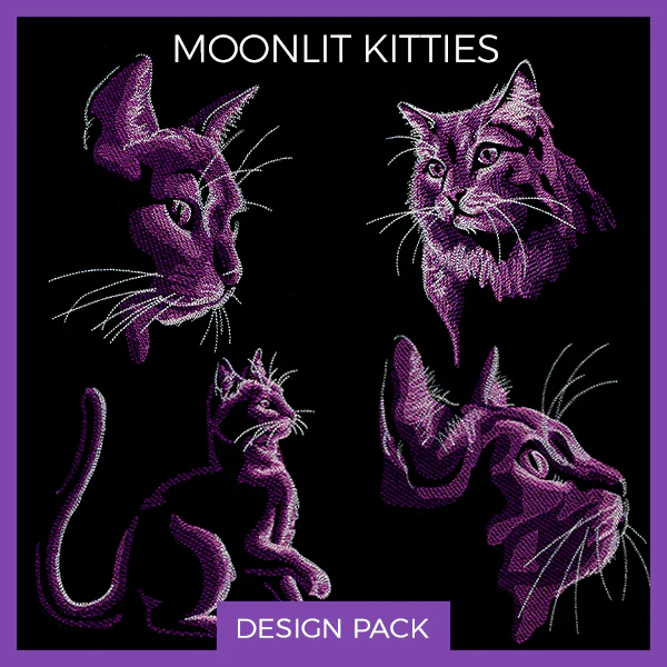 A Moonlit Kitties Design Pack - Image 10