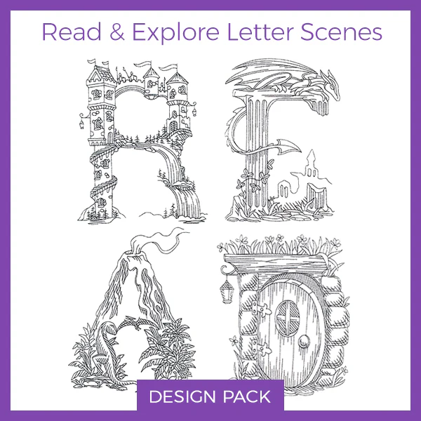 A Read & Explore Letter Scenes Design Pack - Image 4