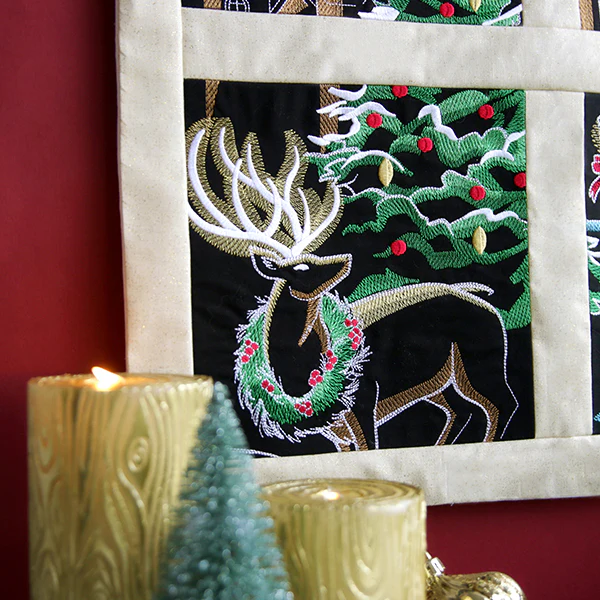 A Reindeer & Gingerbread Christmas Scene II Design Pack - Image 20