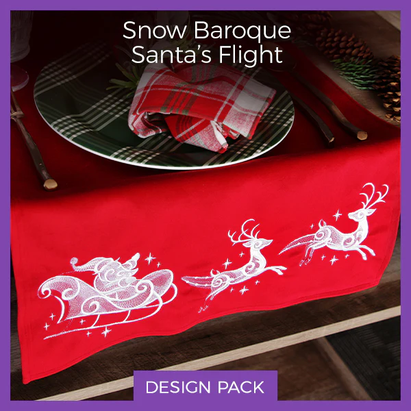 A Snow Baroque Santa's Flight Design Pack - Image 7