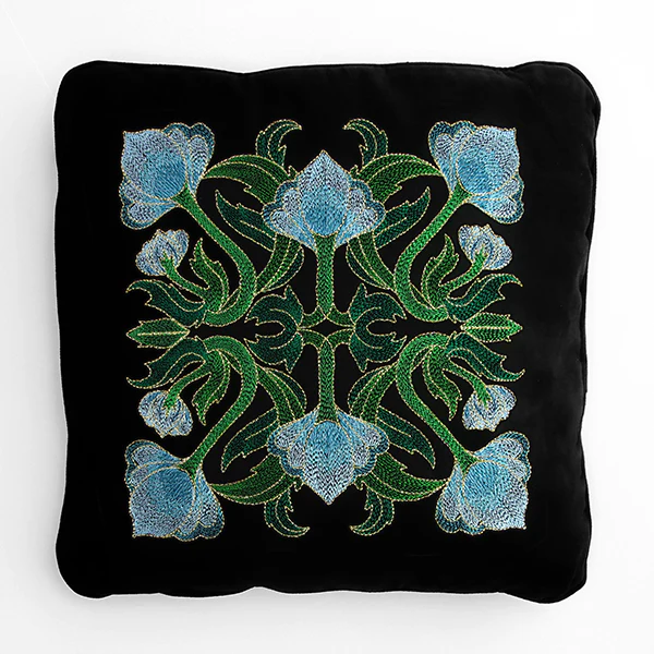 Art Deco Floral Square - Image 4