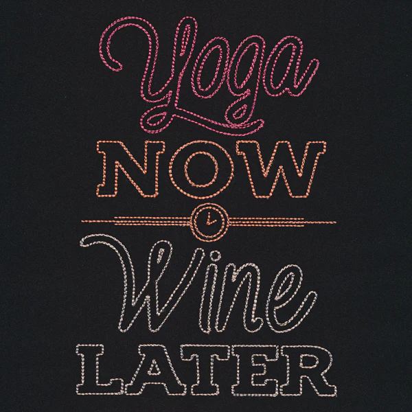 Athleisure - Yoga Now Wine Later - Image 7