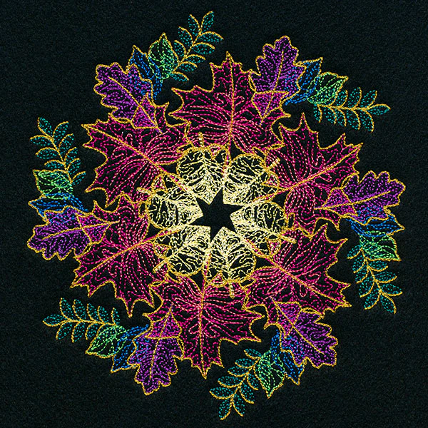 Autumn Leaves Mandala