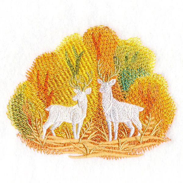 Autumn Stillness Deer - Image 10