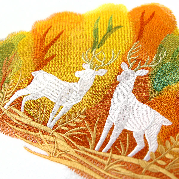 Autumn Stillness Deer - Image 2