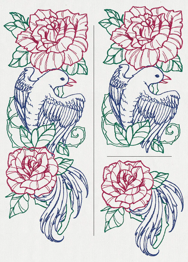 Avian Bloom Sleeve (Split)