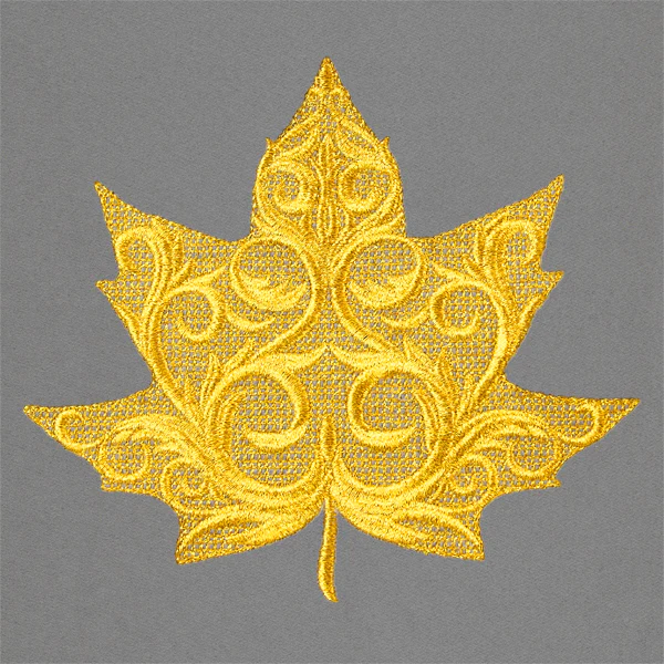 Baroque Maple Leaf (Embossed) - Image 3