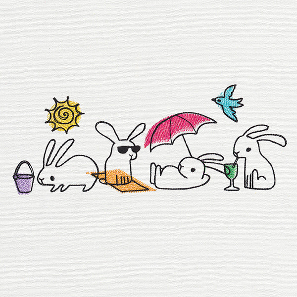 Beach Bunny Border - Image 2