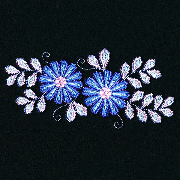 Bejeweled Floral Border - Image 5