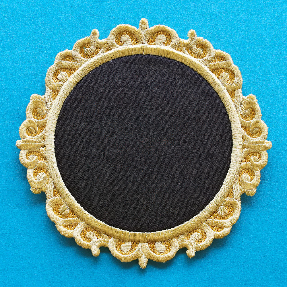 Blank Lace Edge Frame Coaster - Circle (In-the-Hoop) - Image 6