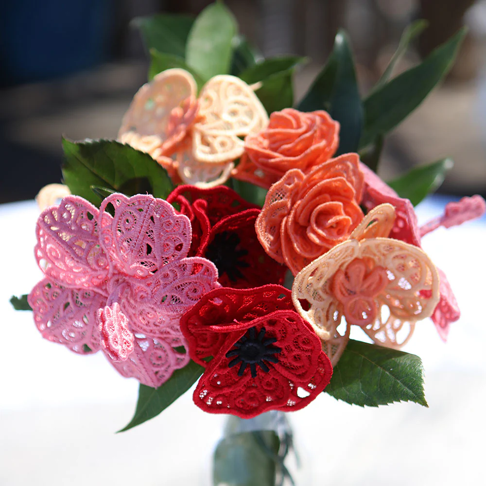 Blooming Hibiscus (Lace) - Image 2