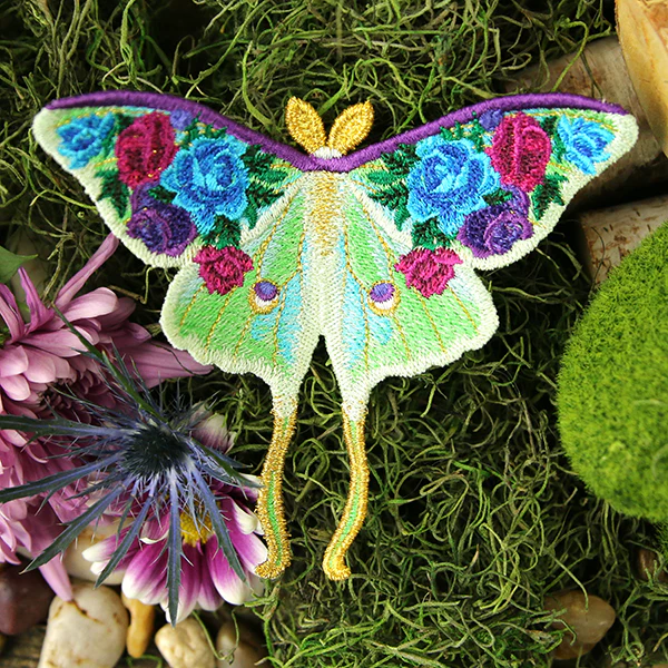 Blooming Luna Moth (Freestanding) - Image 3