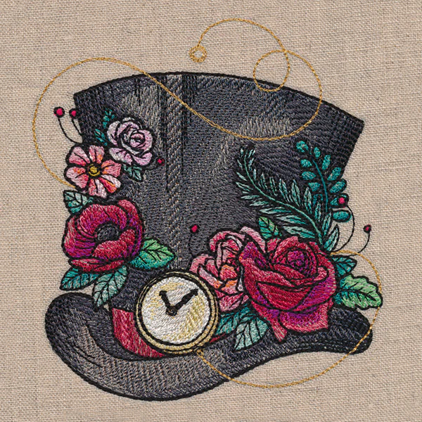 Blooming Mad Hatter Hat - Image 3
