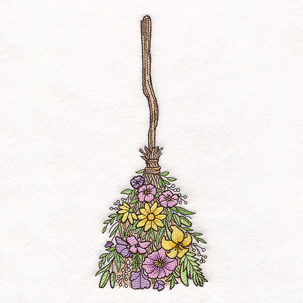 Blooming Magic Witch Broom - Image 2