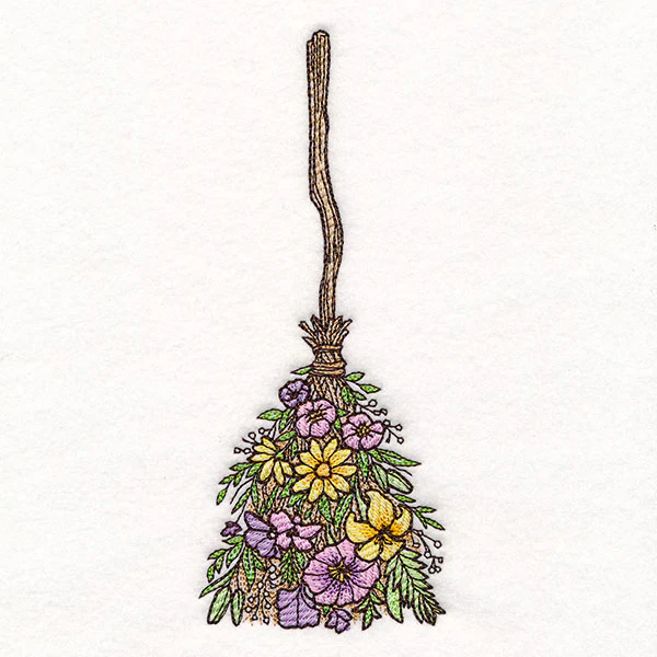 Blooming Magic Witch Broom - Image 4