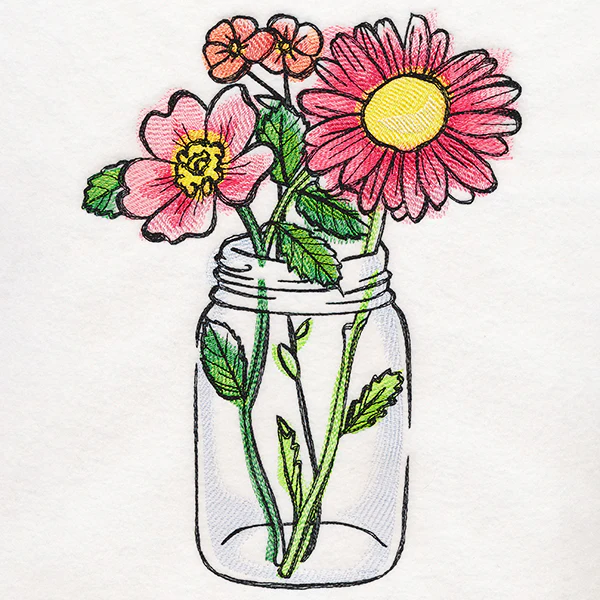 Blooming Mason Jar - Image 3