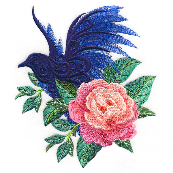 Blossoming Peony and Raven - Image 5