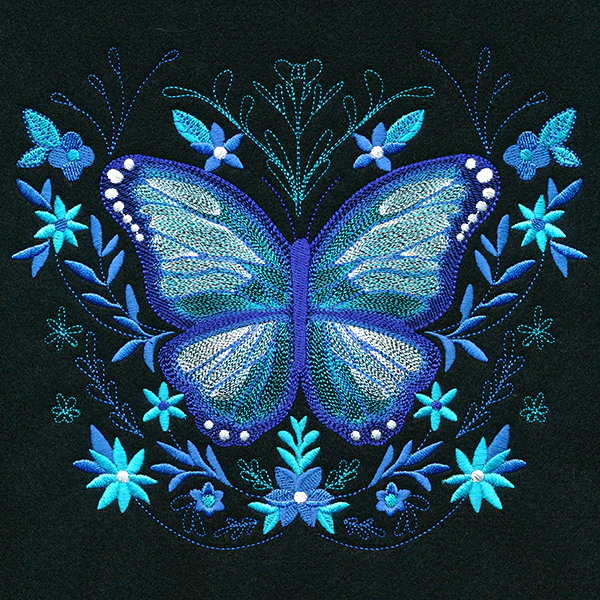 Blue Morpho in Botanicals - Image 7