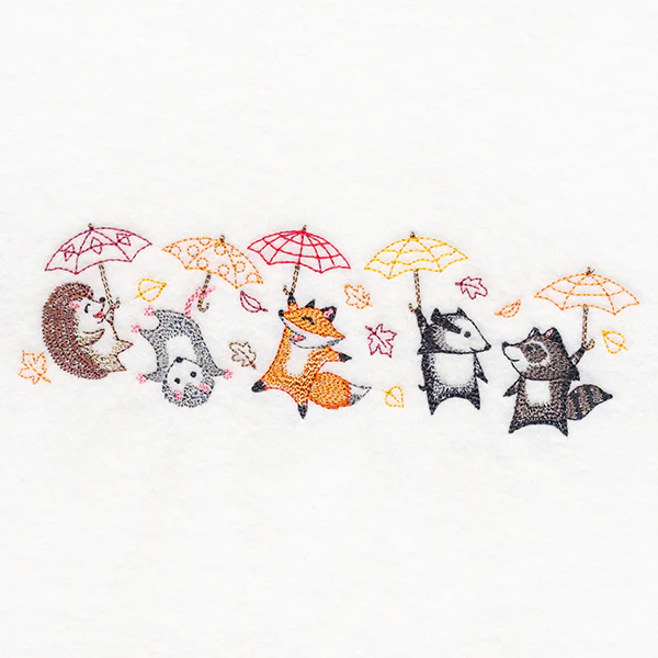 Blustery Autumn Animals - Image 4