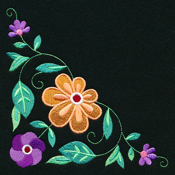 Bohemian Blooms Corner