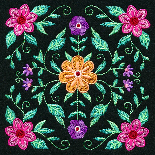 Bohemian Blooms Square - Image 4