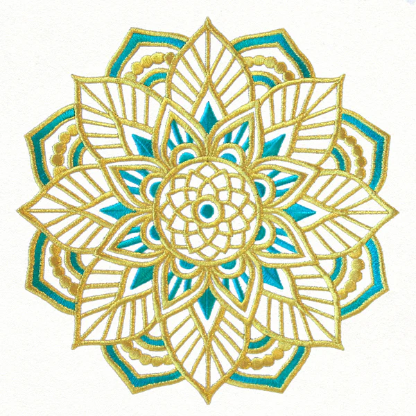 Bohemian Gold - Lotus Medallion - Image 2