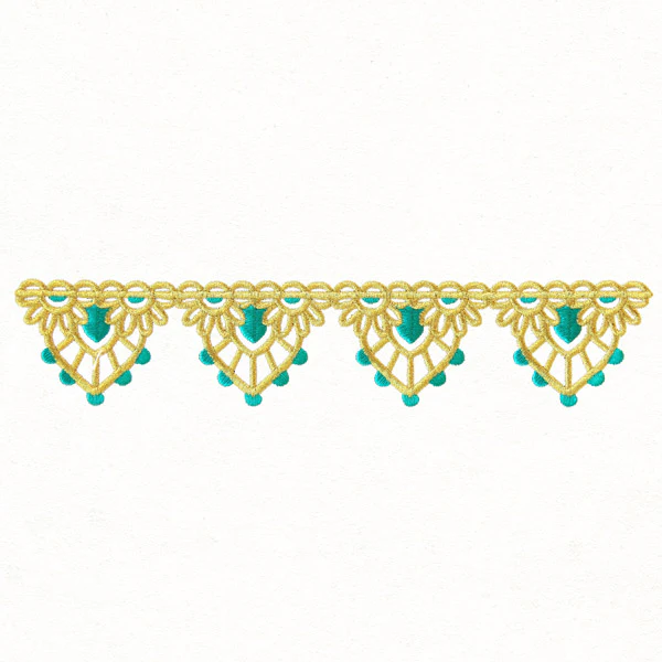 Bohemian Gold - Scalloped Border - Image 2