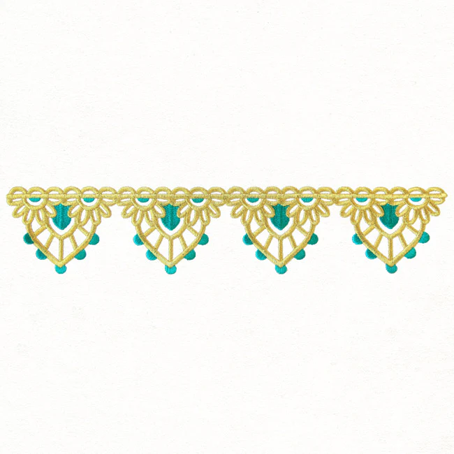Bohemian Gold - Scalloped Border - Image 6