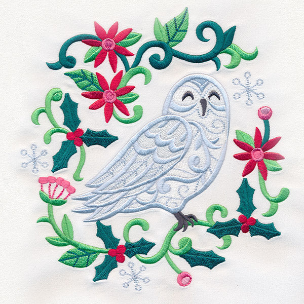 Boho Noel - Snowy Owl - Image 2