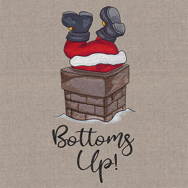 Bottoms Up Santa - Image 2