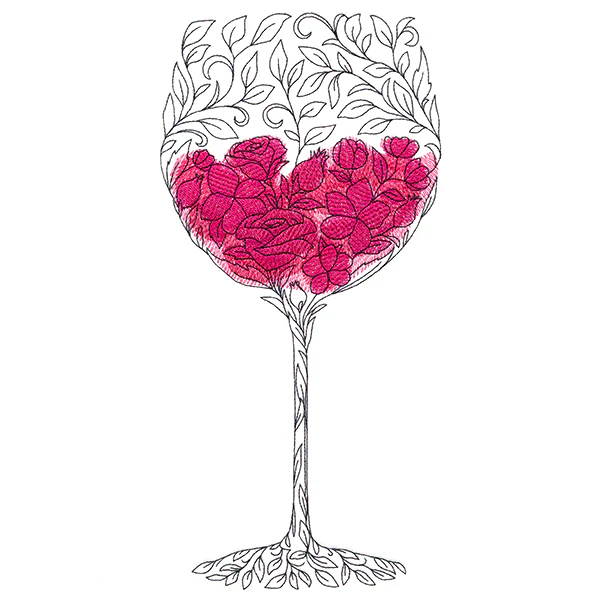 Bouquet of Flavor Wine Glass - Image 5