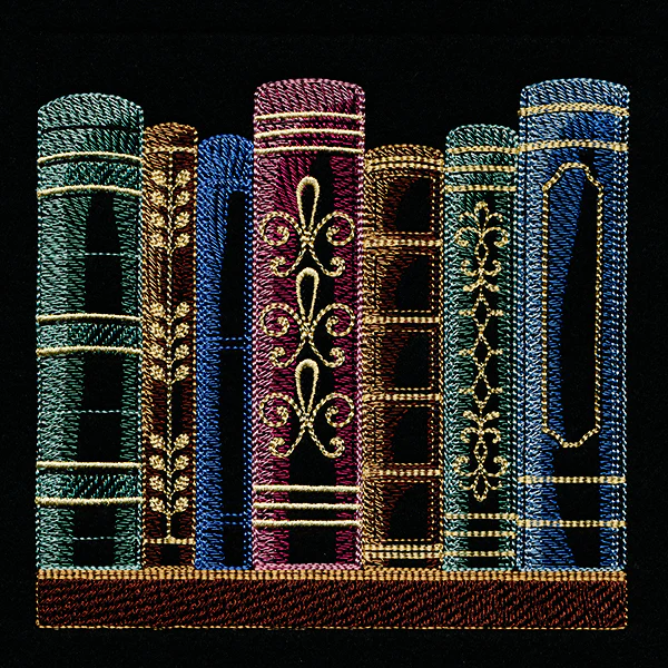 Build a Bookshelf Scene – 7 Book Row - Image 5