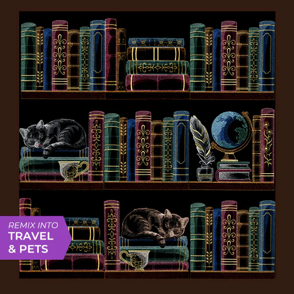 Build a Bookshelf Scene Design Pack - Image 17