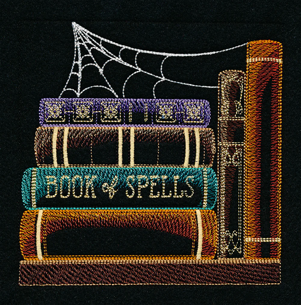 Build a Halloween Bookshelf Scene - Book of Spells - Image 4