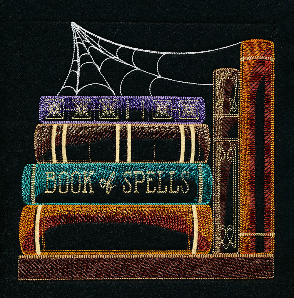 Build a Halloween Bookshelf Scene - Book of Spells - Image 6