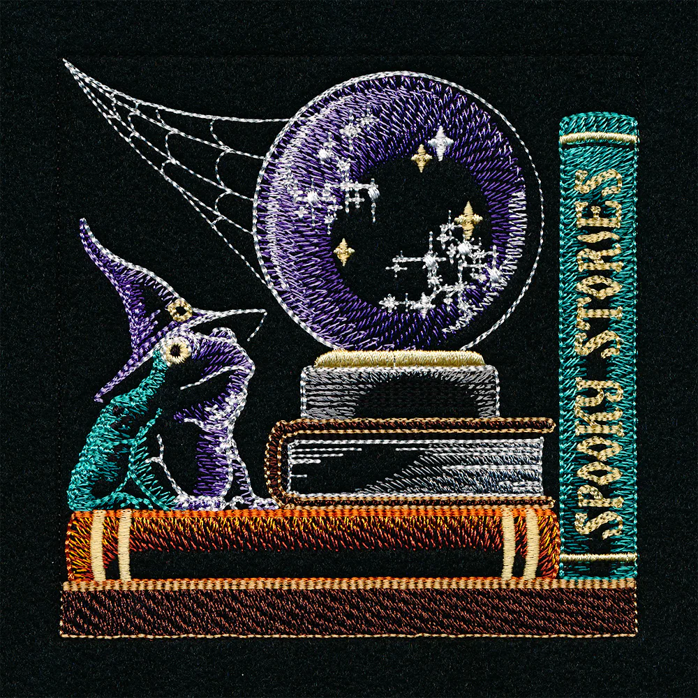 Build a Halloween Bookshelf Scene - Crystal Ball & Frog - Image 5