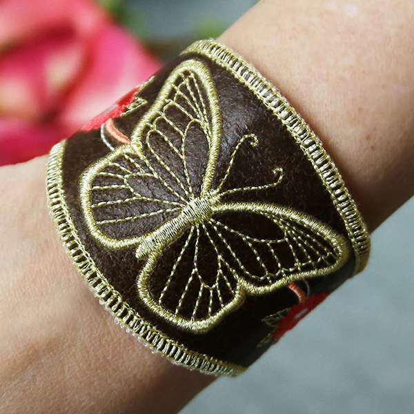 Butterfly Dreams Cuff (In-the-Hoop) - Image 8