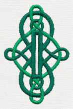 Buttoned Up - Celtic Knot Buttonhole - Image 3