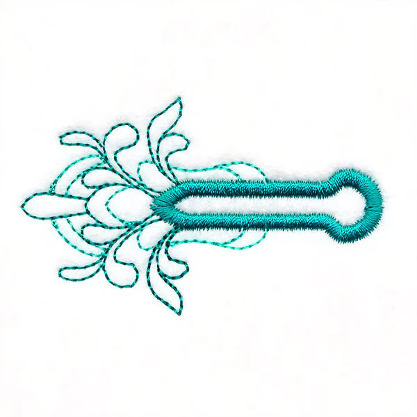 Buttoned Up II - Flourishes and Time Buttonhole