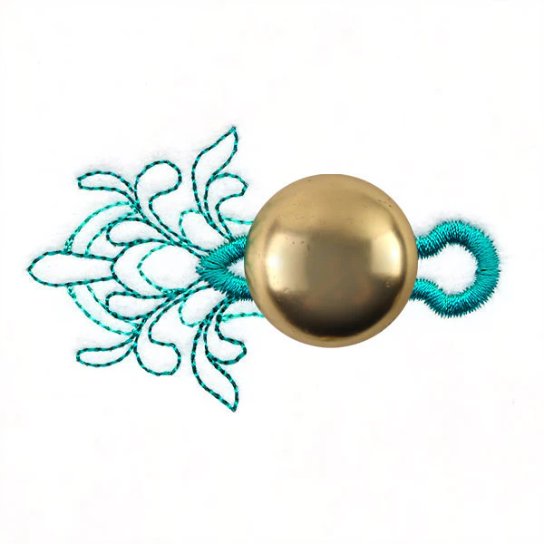 Buttoned Up II - Flourishes and Time Buttonhole - Image 2