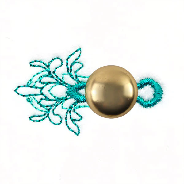 Buttoned Up II - Flourishes and Time Buttonhole - Image 6
