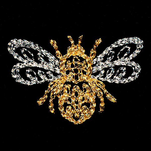 Buzzing Calligraphic Bee Accent - Image 2