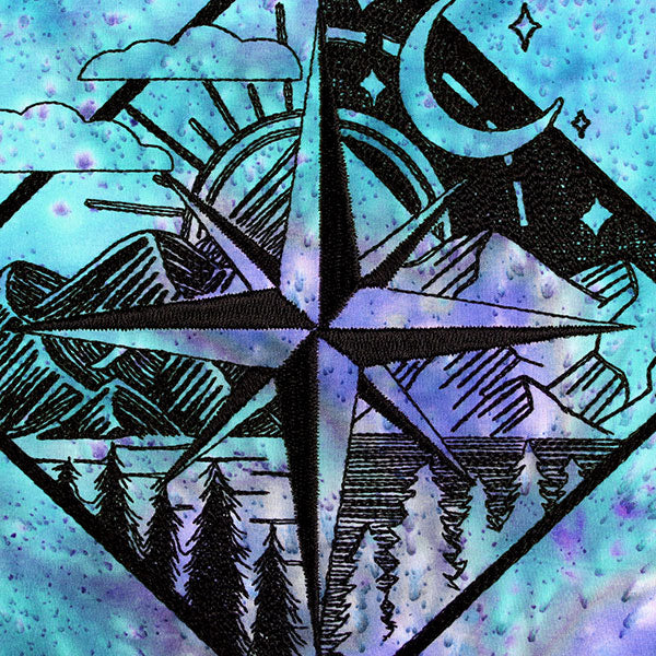 By Day & By Night Compass Diamond - Image 2