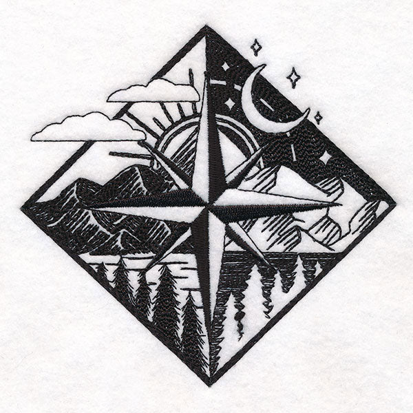 By Day & By Night Compass Diamond - Image 5