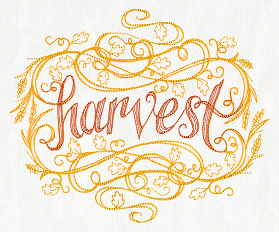 Calligraphic Harvest