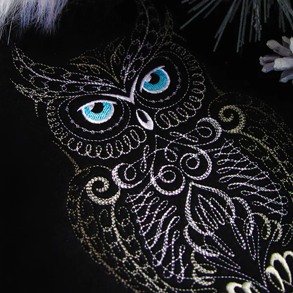 Calligraphic Horned Owl - Image 2