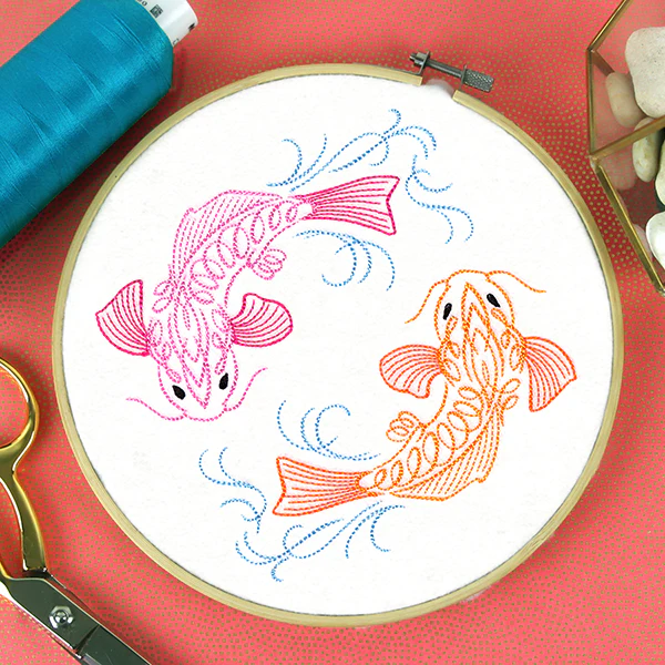 Calligraphic Koi - Image 2